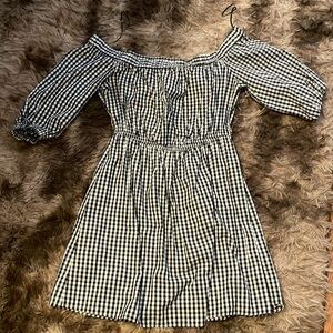 Women’s H&M checker dress size 10